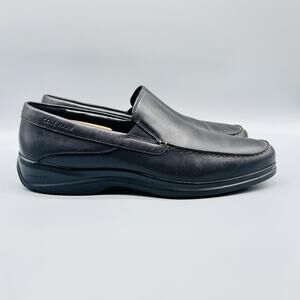 Cole Haan Shoes Mens Size 13 Black Leather Slip On Loafers Grand OS Comfort
